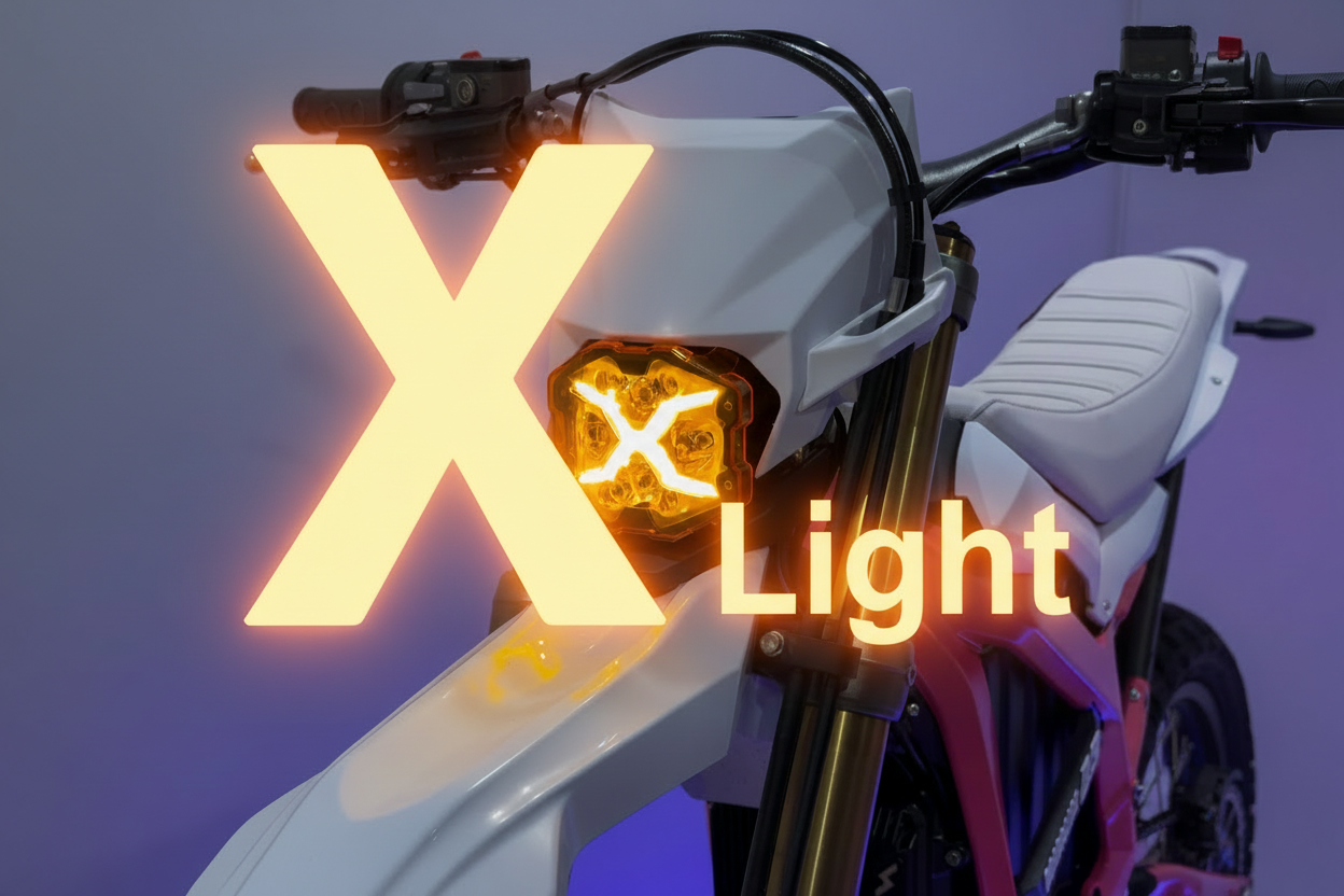 Ultra Bee Riot Light Surron Ultra Bee X-Light Headlight Upgrade – Higher Voltage Moto