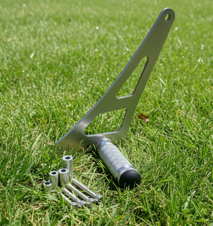 Talaria MX3/MX4 Shift Lock Stunt Wheelie Peg Silver/Raw Steel