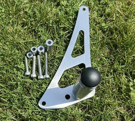 Talaria MX3/MX4 Shift Lock Stunt Wheelie Peg Silver/Raw Steel