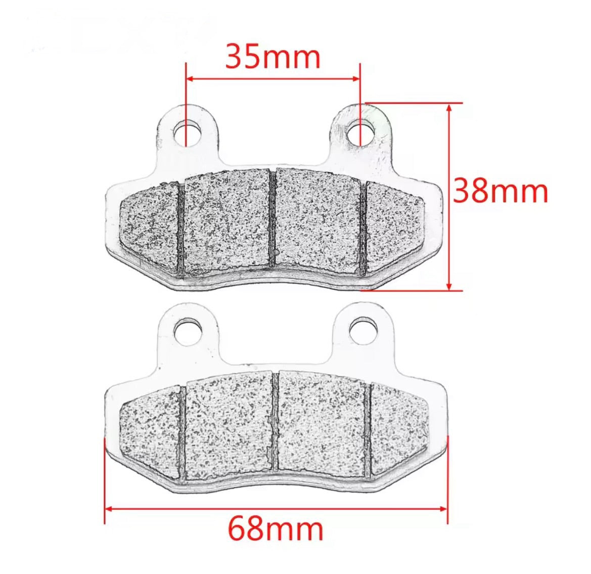 Surron Ultra Bee Replacement Motorcycle Brake Pads