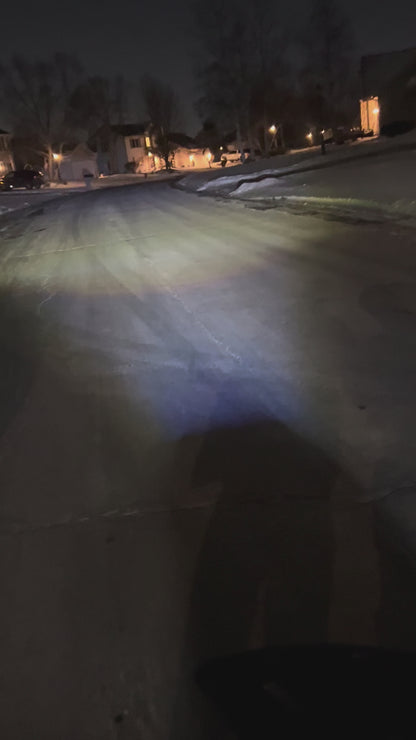 short video showing surron hyper bee headlight upgrade 4 modes